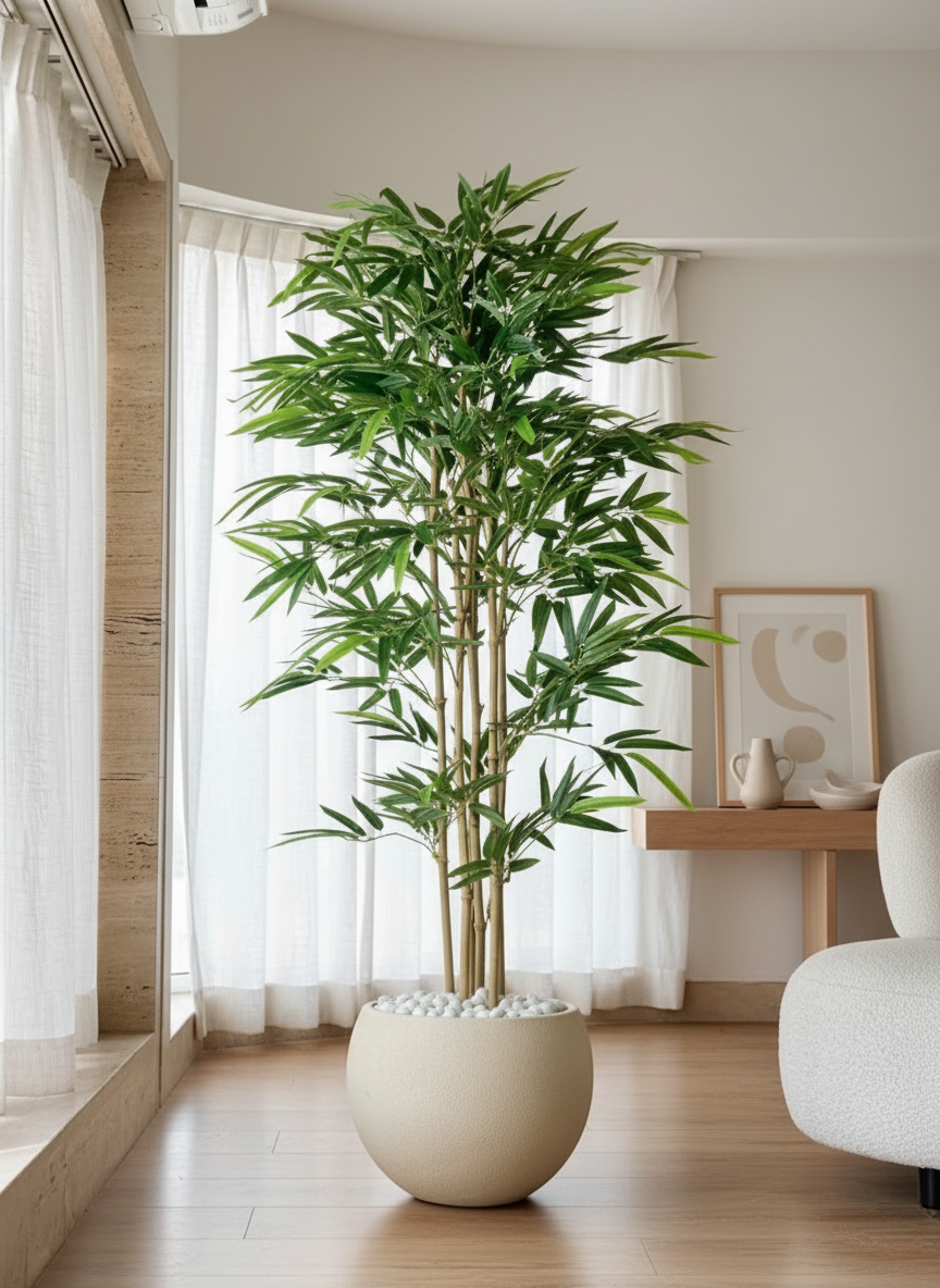 Artificial Bamboo Bliss Plant - 6 Feet