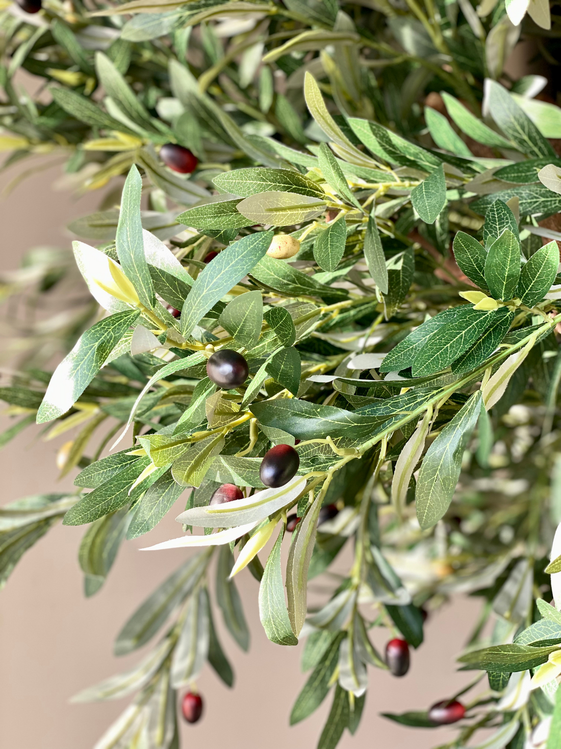 Artificial Olive Plant - 8.5 Feet