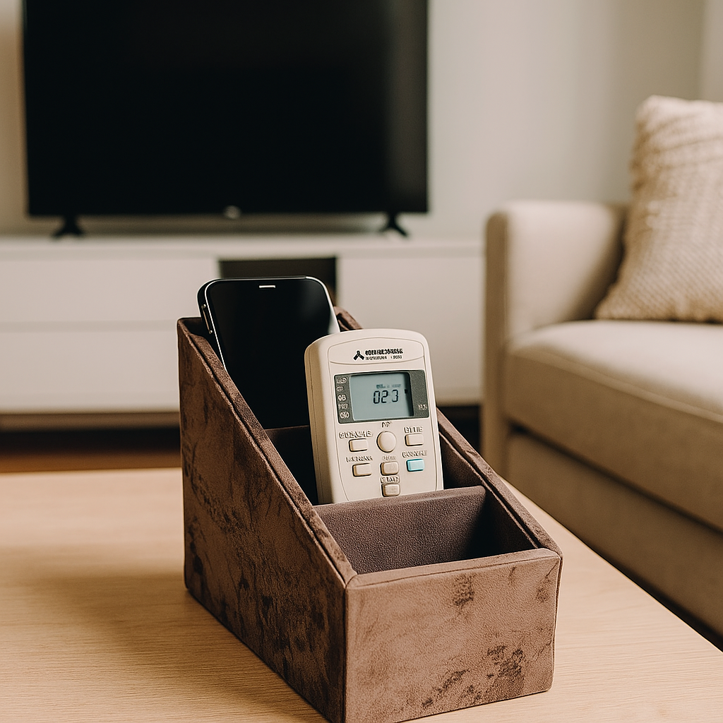 Indo Mocha Remote Holder - 4 Slot