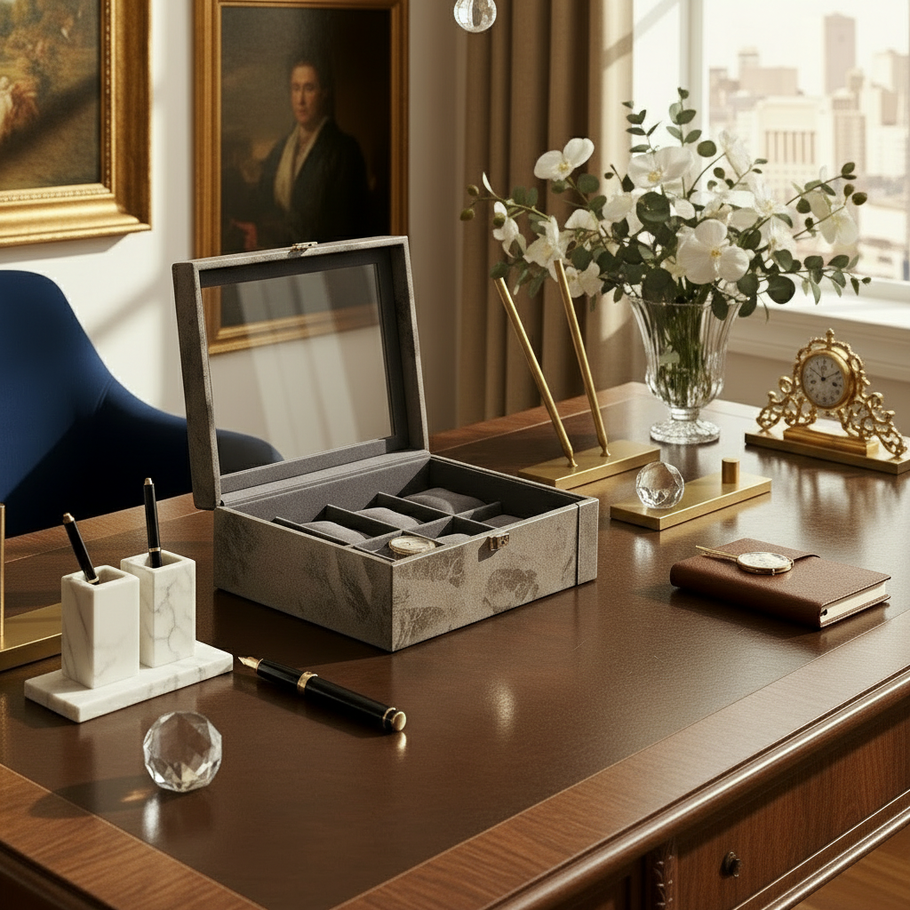 Indo Mocha Watch Box - 8 Slots