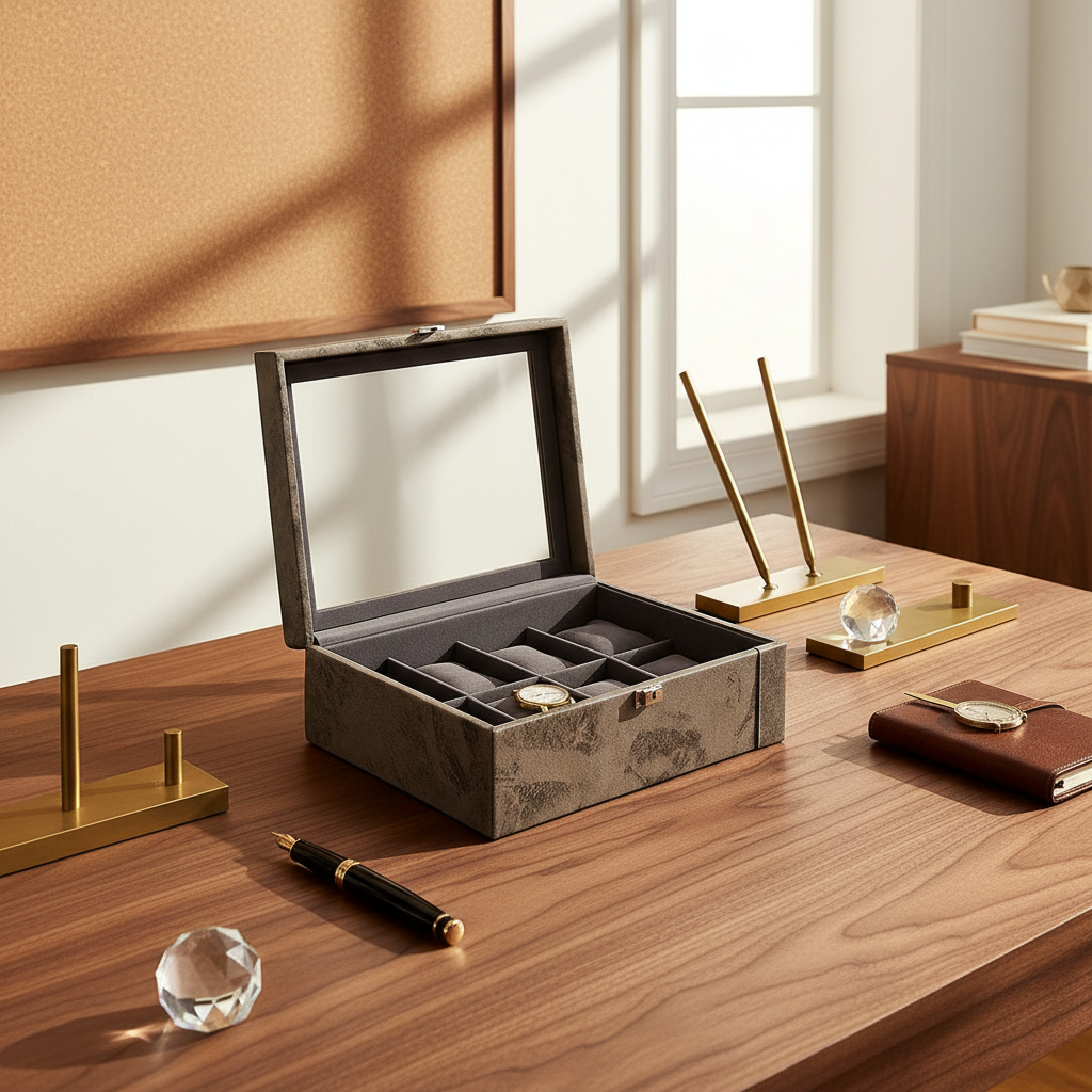 Indo Mocha Watch Box - 8 Slots