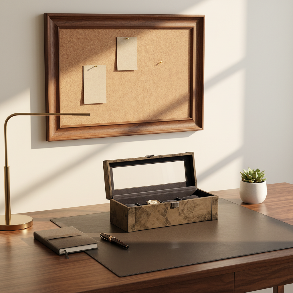 Indo Mocha Watch Box - 4 Slots