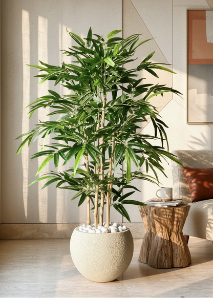 Artificial Bamboo Bliss Plant - 4 Feet