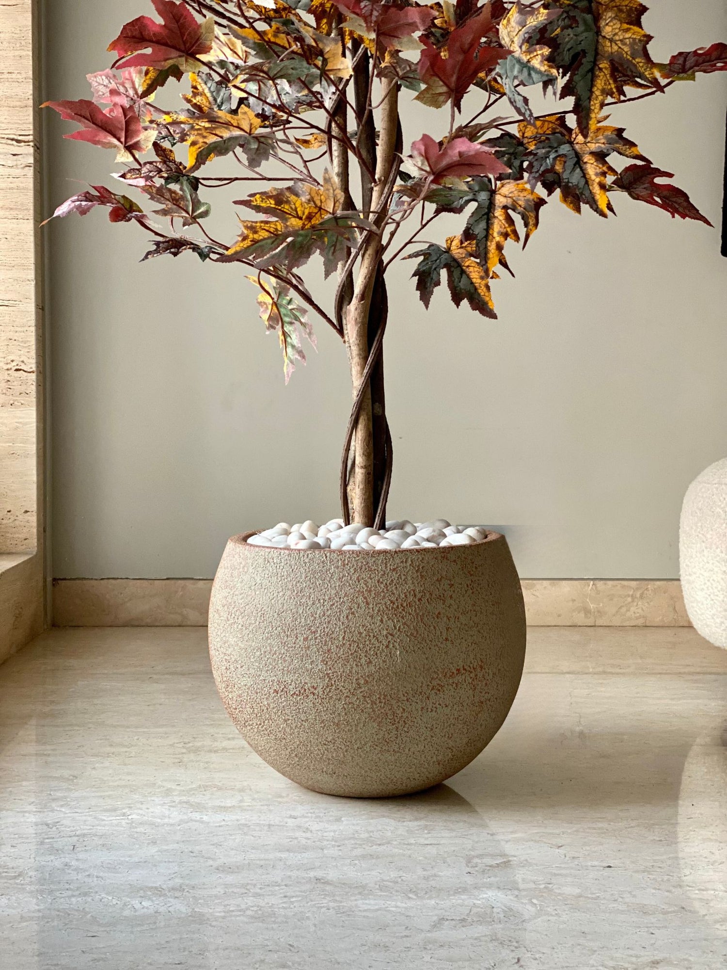 Lithos Planters - Raw Terracotta