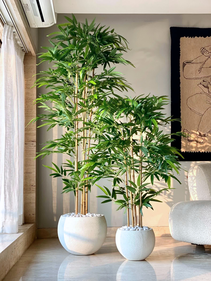 Artificial Bamboo Bliss Plant - 7 Feet