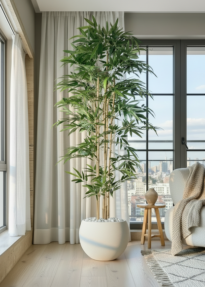 Artificial Bamboo Bliss Plant - 7 Feet