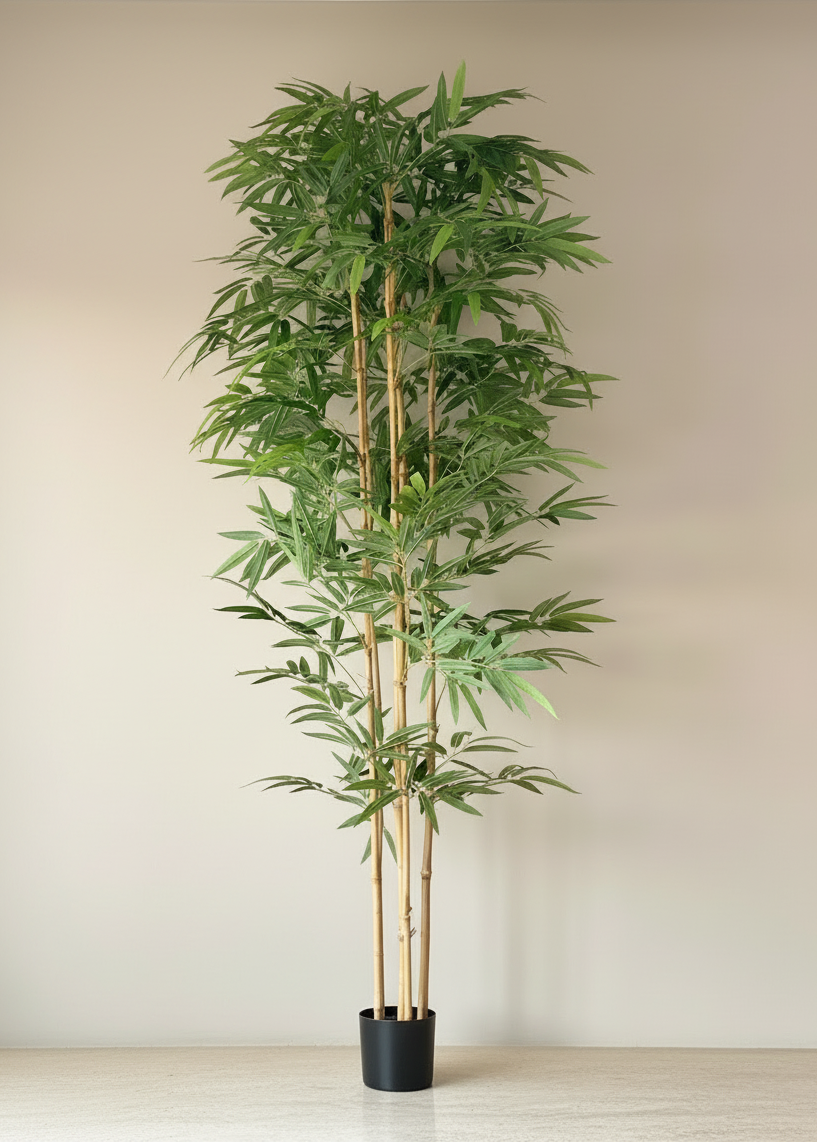 Artificial Bamboo Bliss Plant - 8 Feet