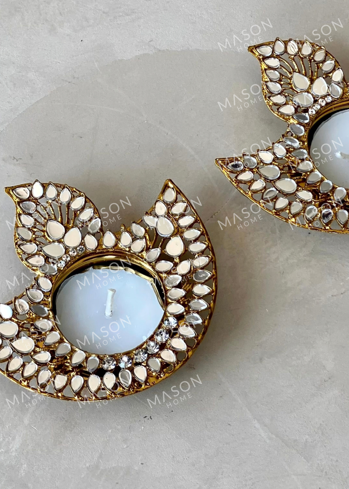 Festive Noorika Diya - Set of 2