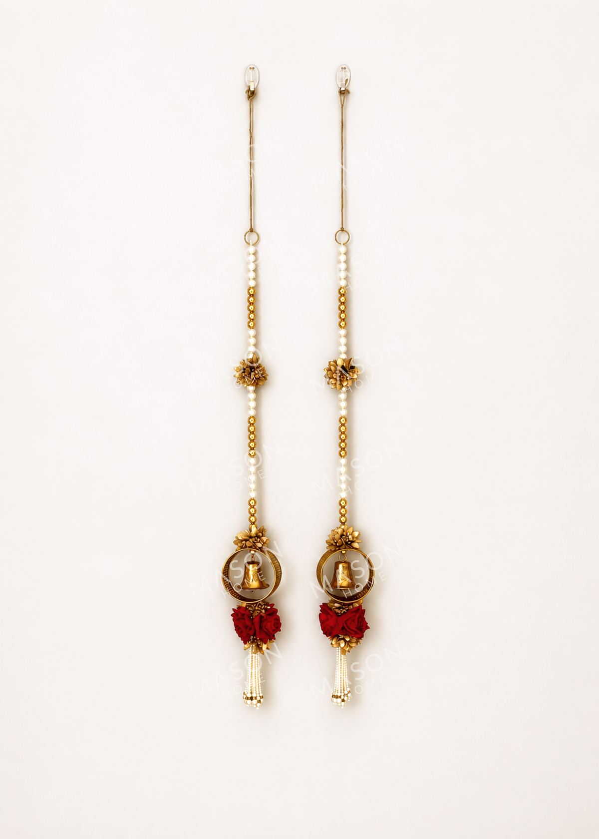 Festive Mangalrekha Hangings - Set of 2