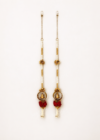 Festive Mangalrekha Hangings - Set of 2