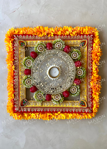 Festive Kundan Kamal Matt