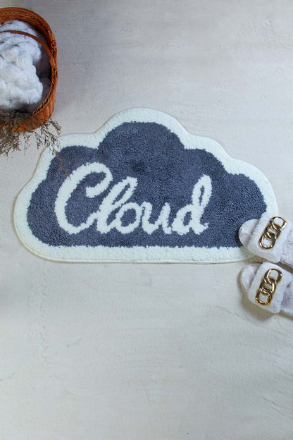 Cloud Bath Mat - Grey