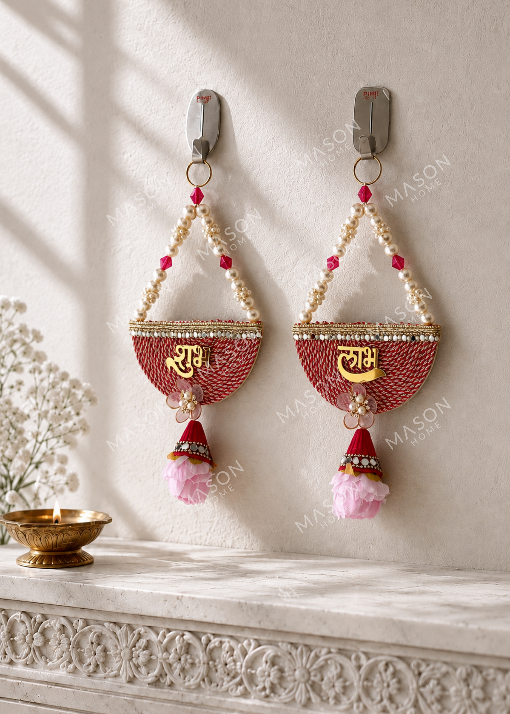 Festive Utsav Shubh Labh - Pink