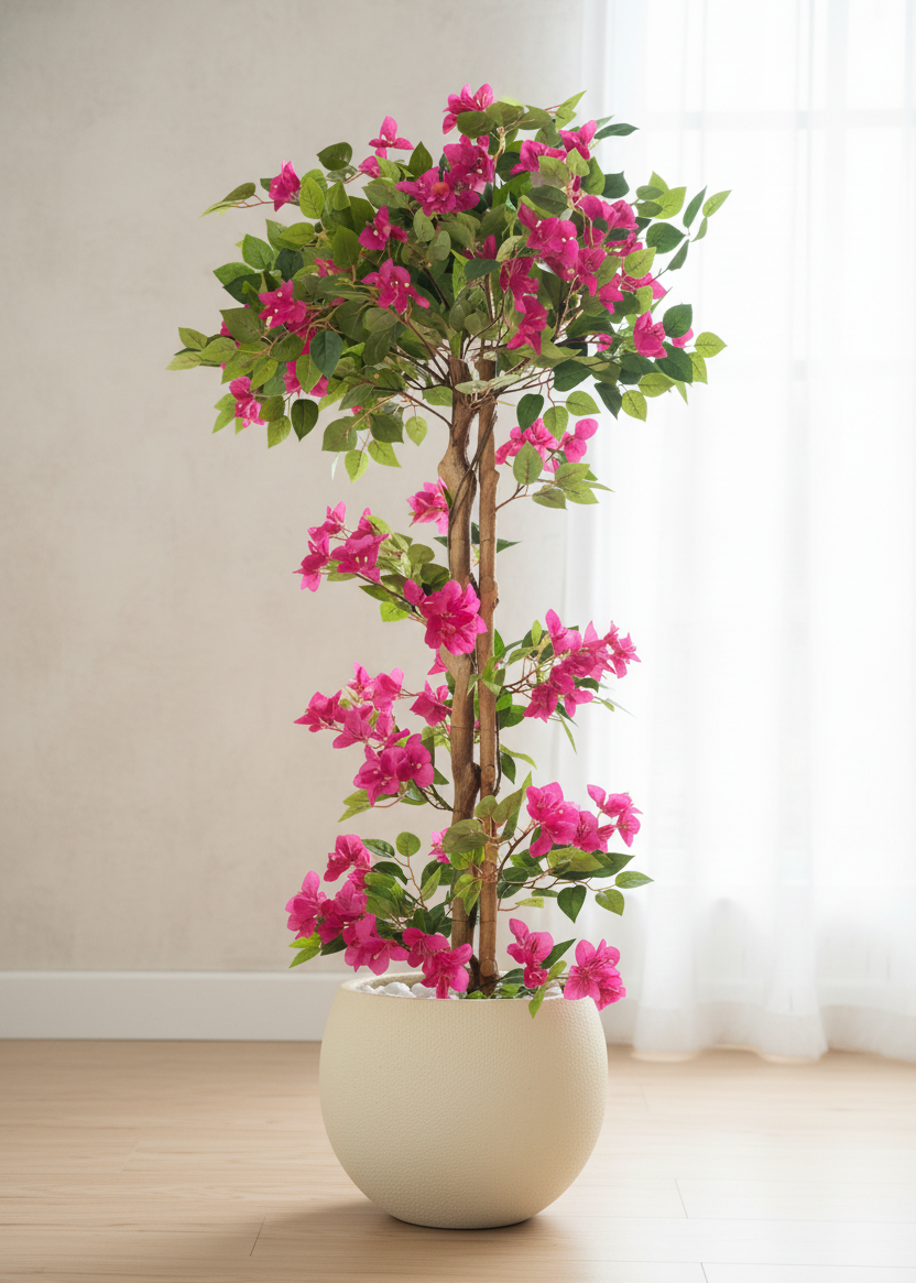 Artificial Veil Bougainvillea Plant - 5 Feet