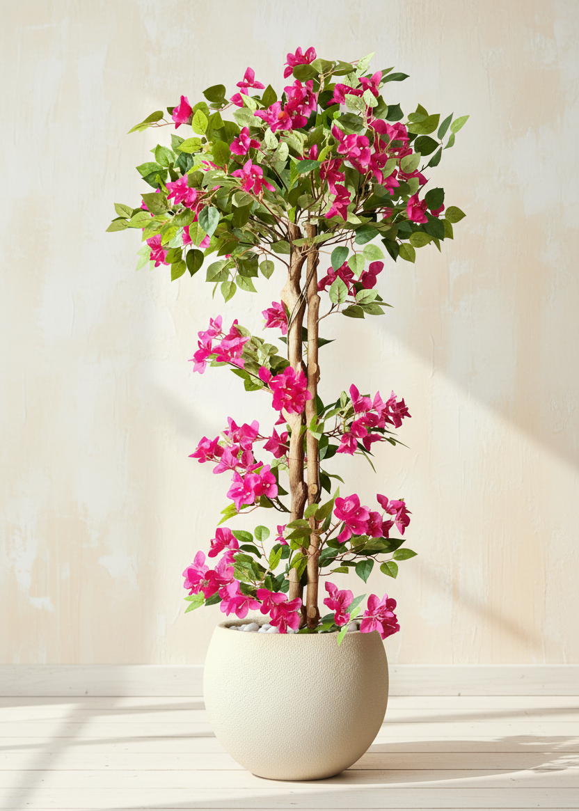 Artificial Veil Bougainvillea Plant - 5 Feet