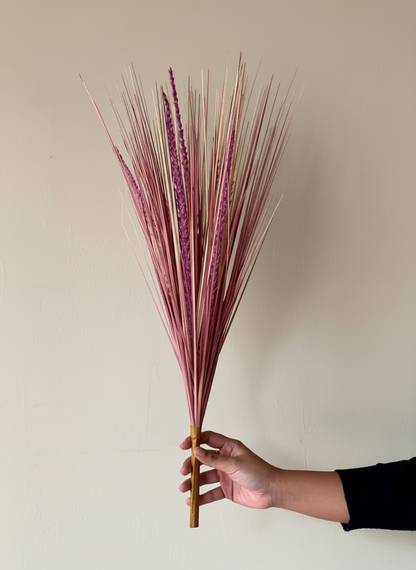 Artificial Purple Pampas Bunch - 3 Feet