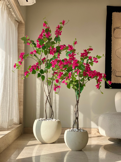 Artificial Cerise Bougainvillea Plant -  4 Feet