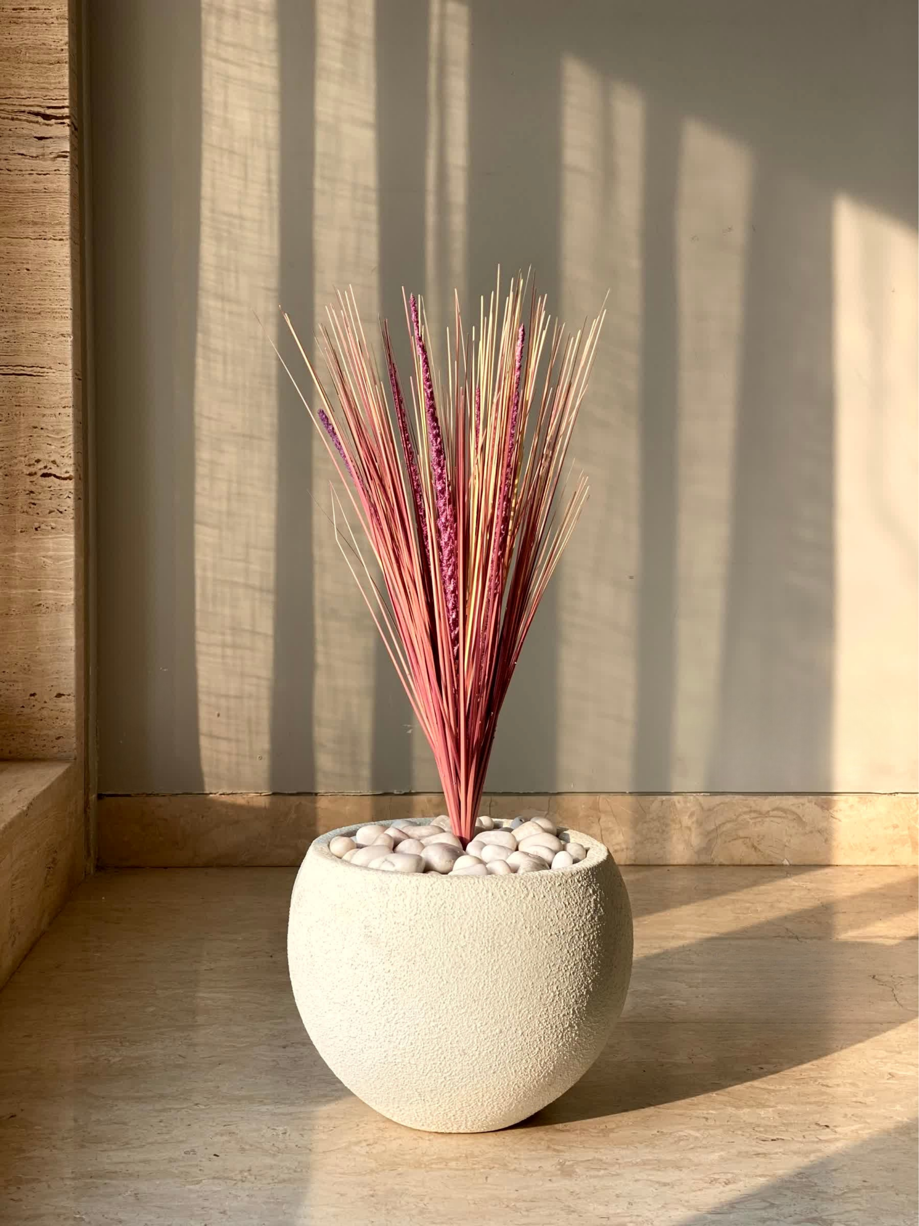 Artificial Purple Pampas Bunch - 3 Feet