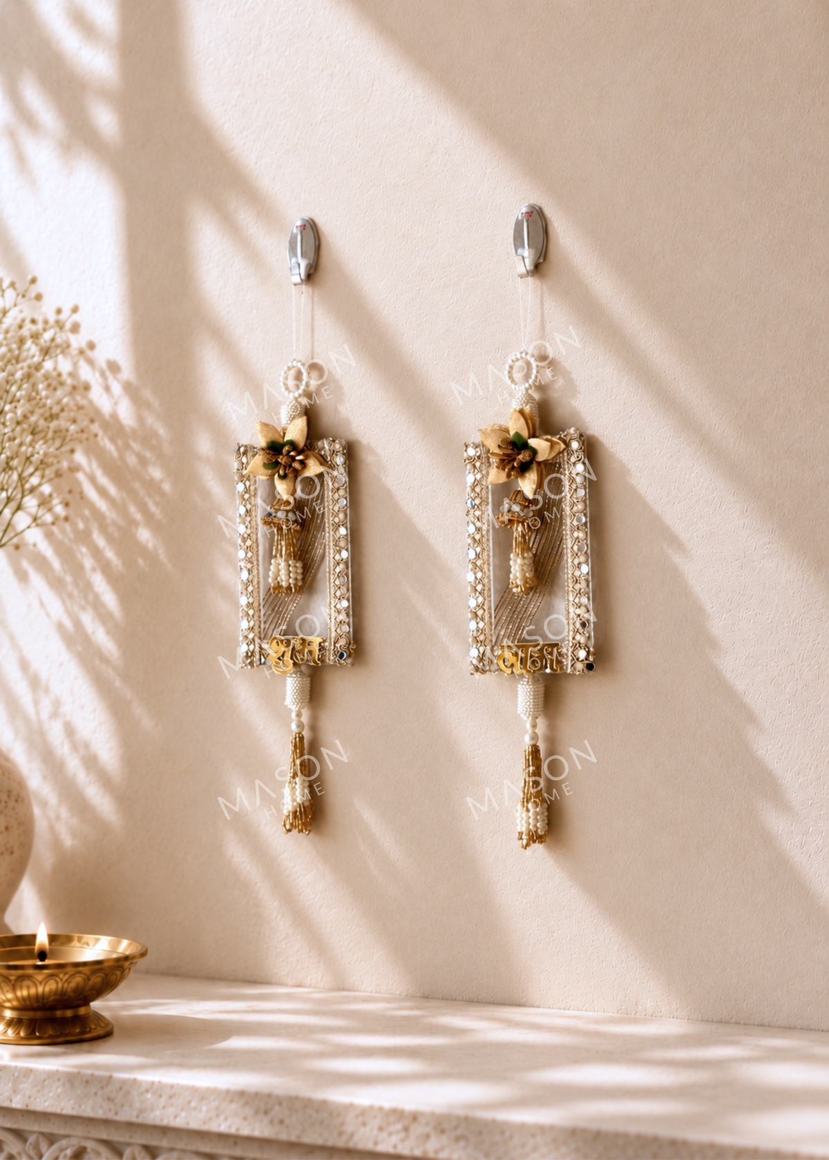 Festive Floral Grace Shubh Labh Hanging