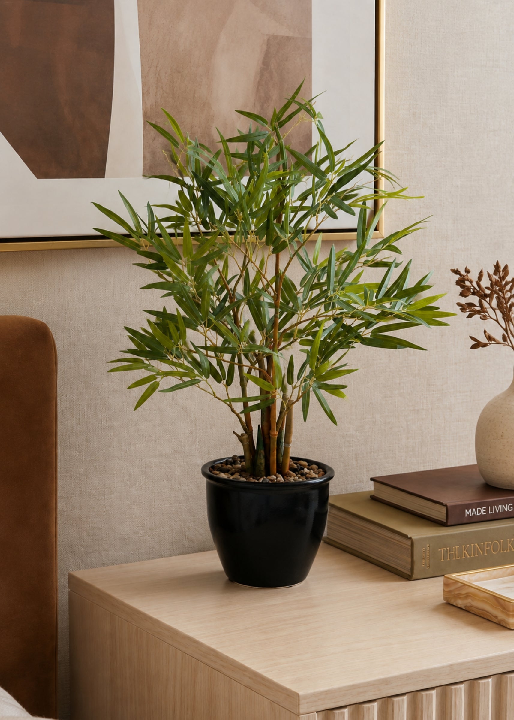 Artificial Buddhist Pine Plant