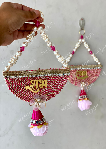 Festive Utsav Shubh Labh - Pink