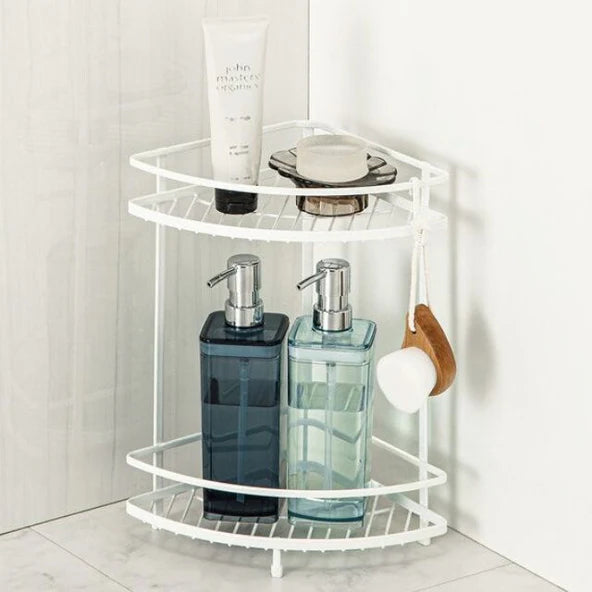 Multipurpose Corner Rack - White