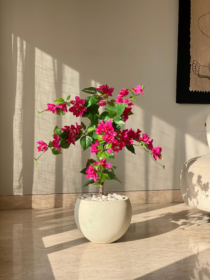 Artificial Cerise Bougainvillea Plant -  3 Feet