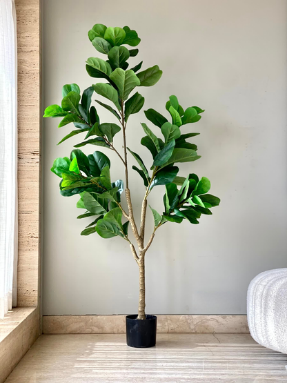 Artificial Decadent Fiddle Plant - 5.5 Feet