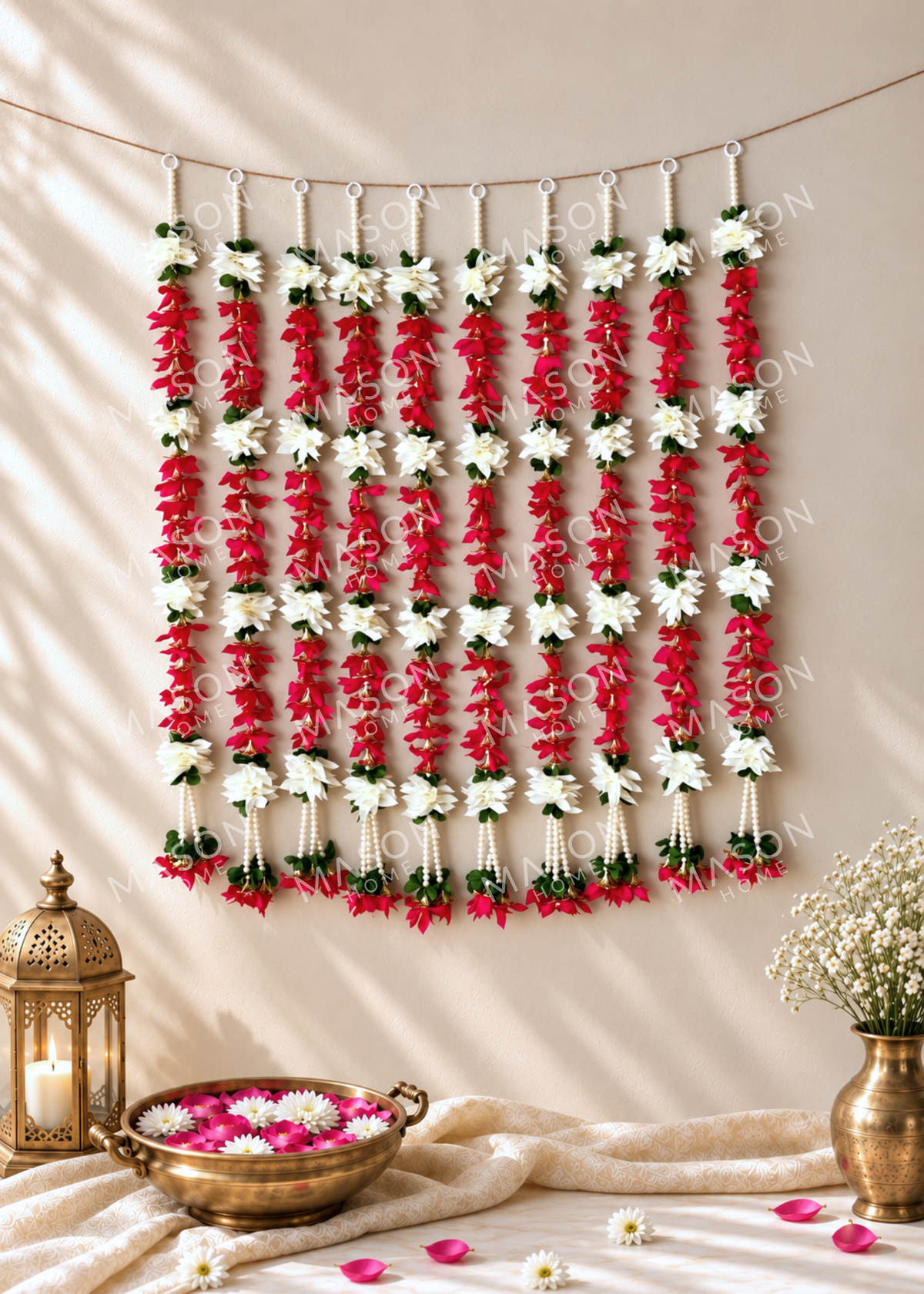 Festive Blooming Elegance Ladi - Set of 10