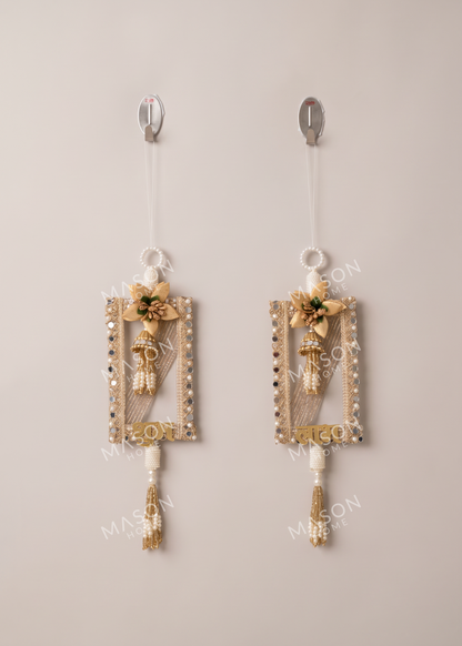 Festive Floral Grace Shubh Labh Hanging