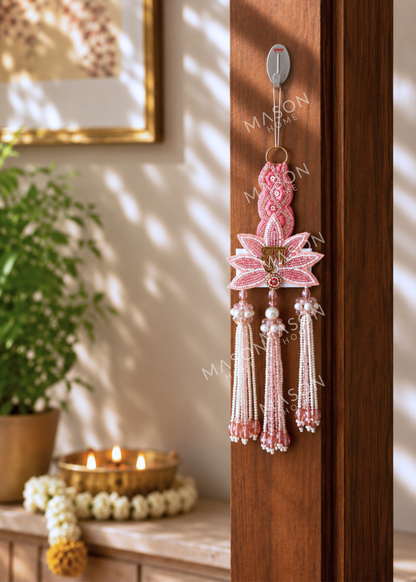 Festive Rose Petal Shubh Labh Hanging