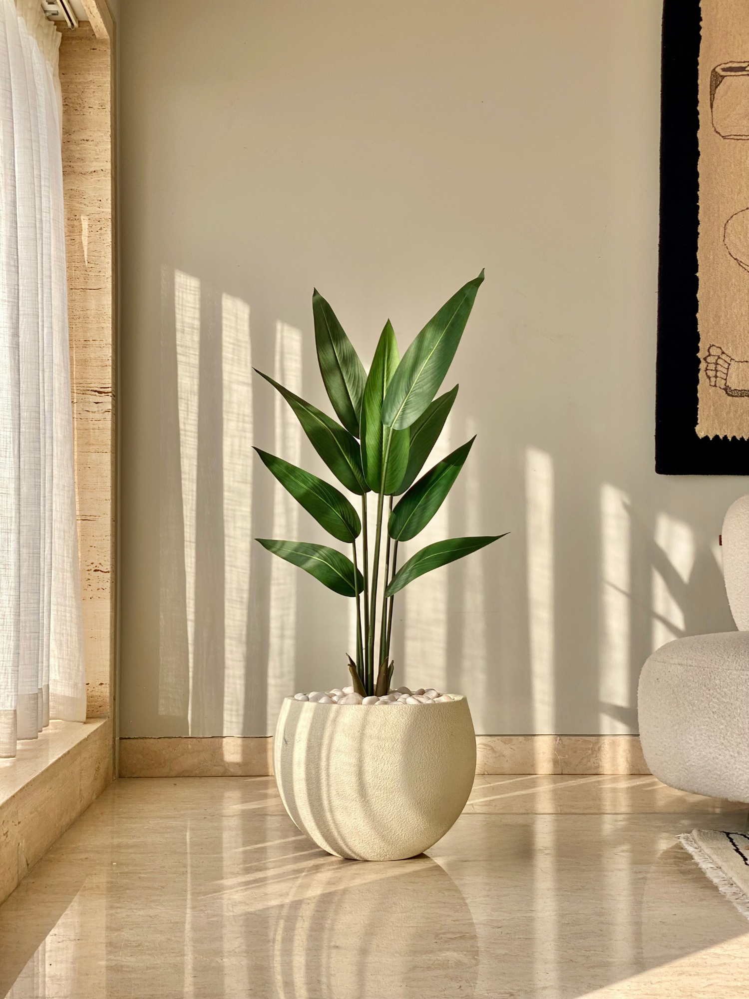 Artificial Verdure Palm Plant - 4 Feet