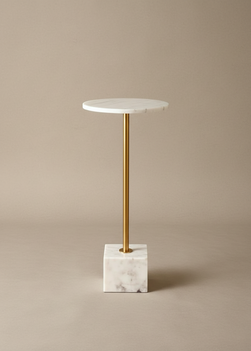 Aurum Marble Drink Table