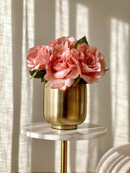 Artificial Peony Flower - Pink (Set of 2)