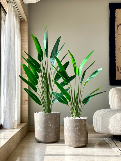 Artificial Fronded Palm Plant - 4 Feet