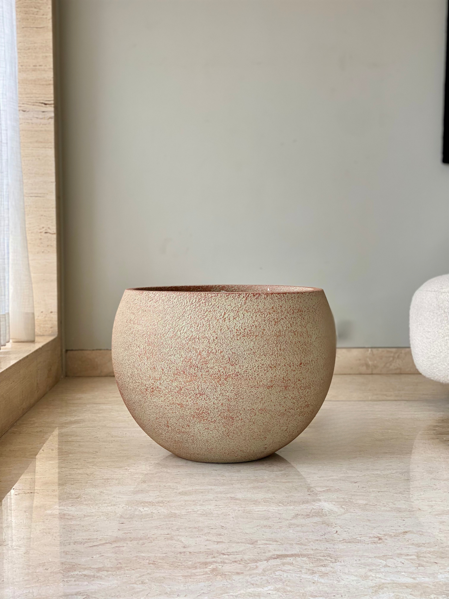 Lithos Planters - Raw Terracotta