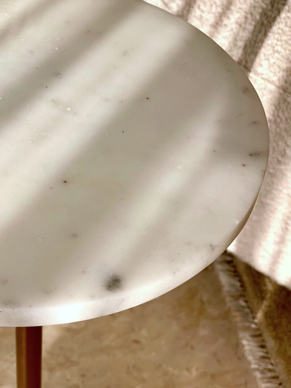 Aurum Marble Drink Table