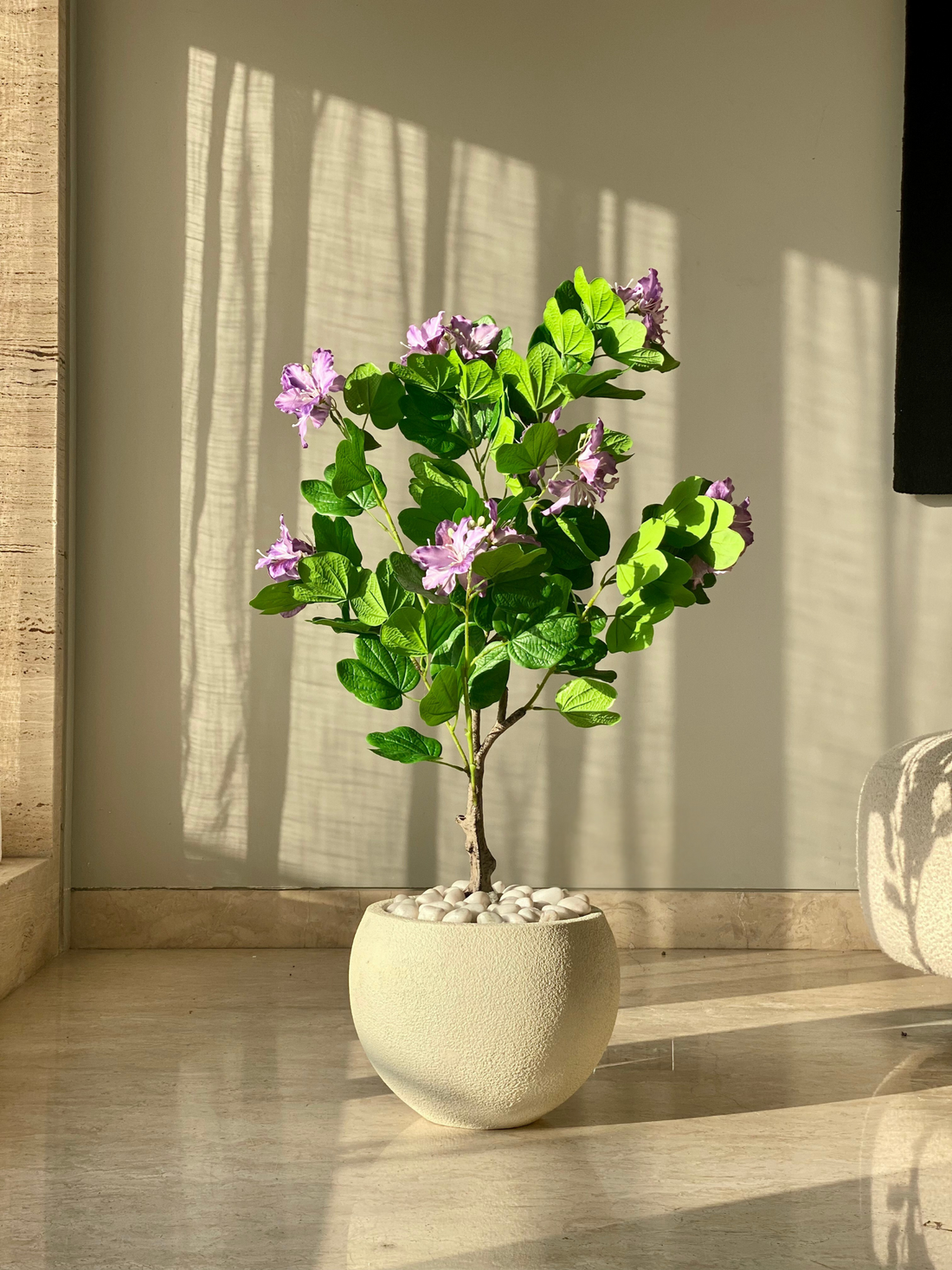 Artificial Lilac Bauhinia Plant - 3 Feet