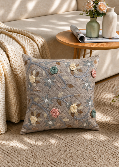 Heather Bloom Cushion Cover
