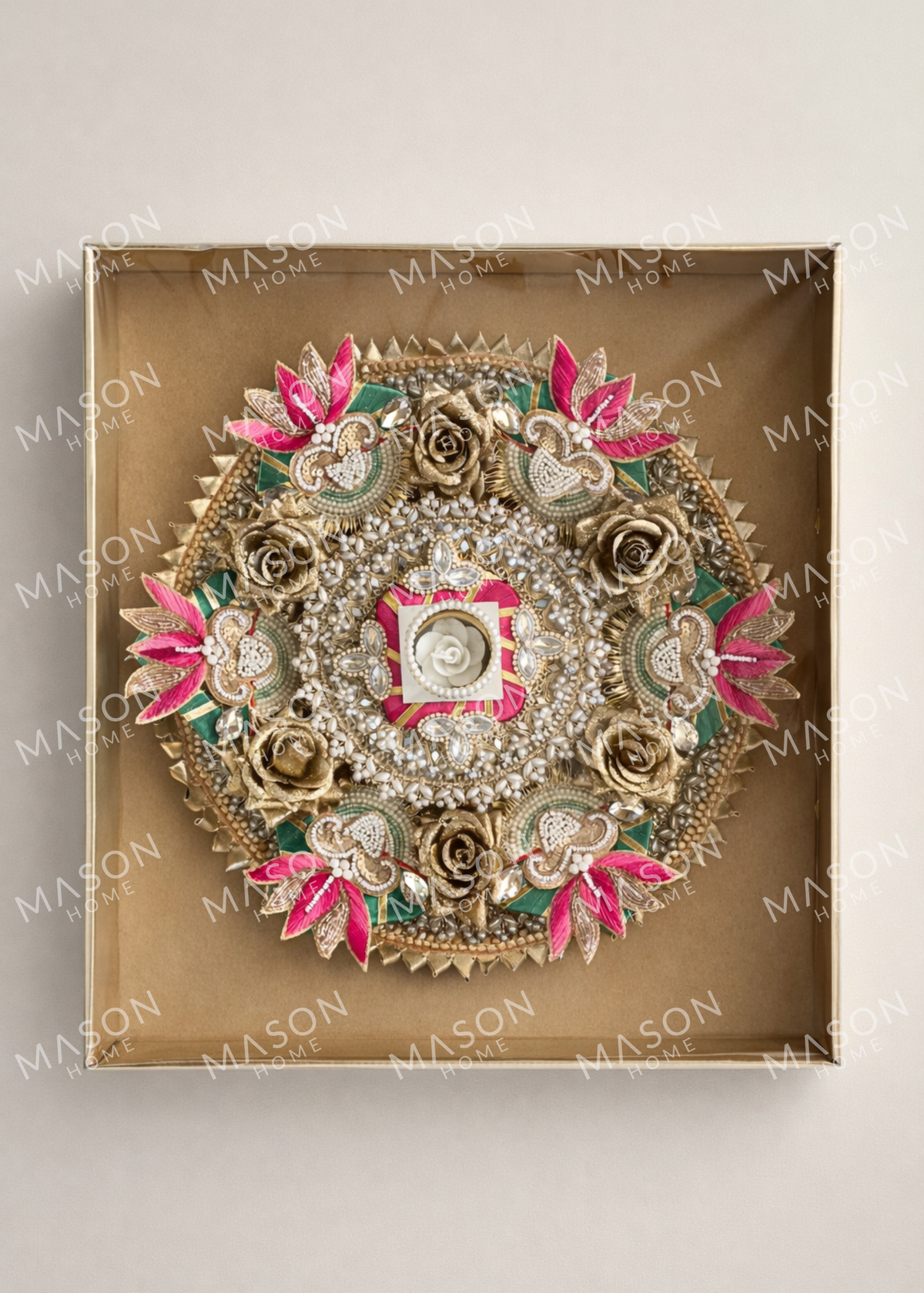 Festive Pushp Shringar I Artificial Rangoli