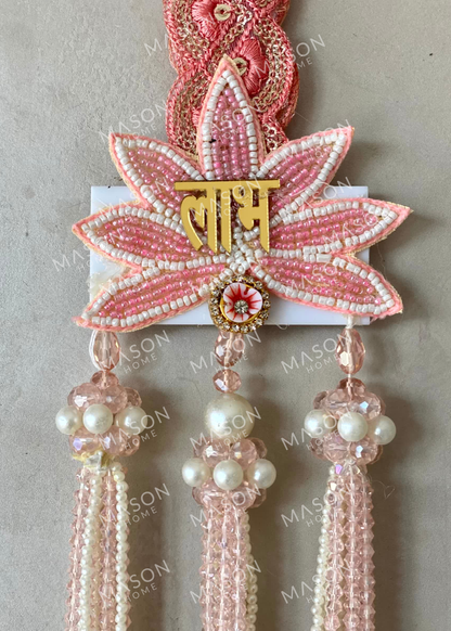Festive Rose Petal Shubh Labh Hanging