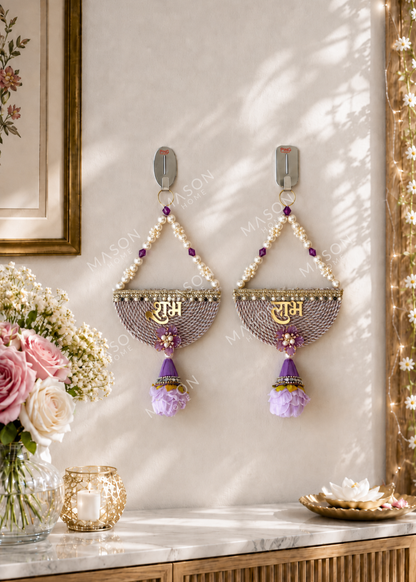 Festive Utsav Shubh Labh - Purple