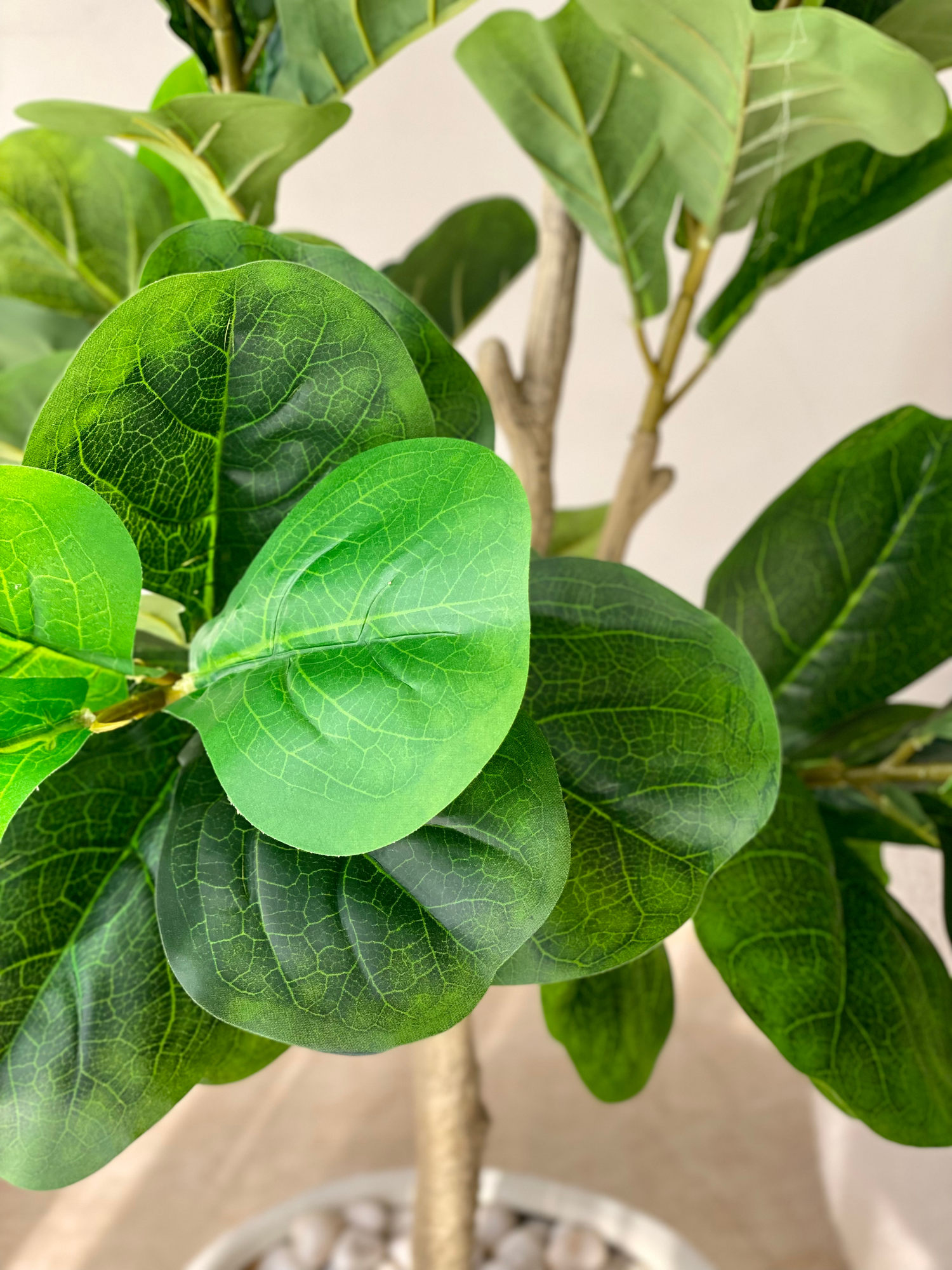 Artificial Decadent Fiddle Plant - 5 Feet