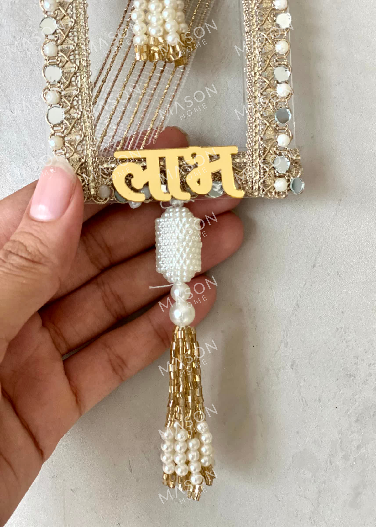 Festive Floral Grace Shubh Labh Hanging