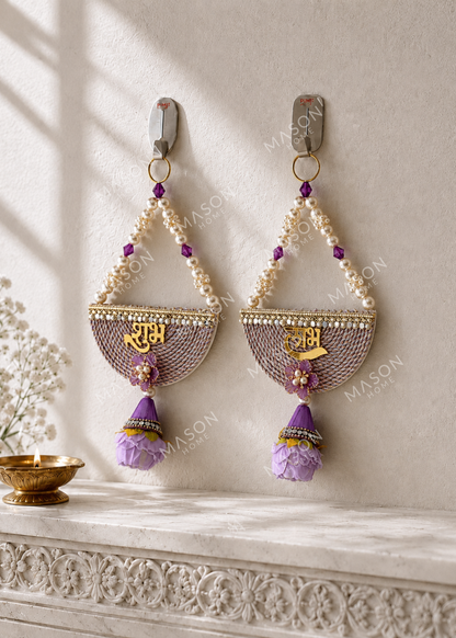 Festive Utsav Shubh Labh - Purple