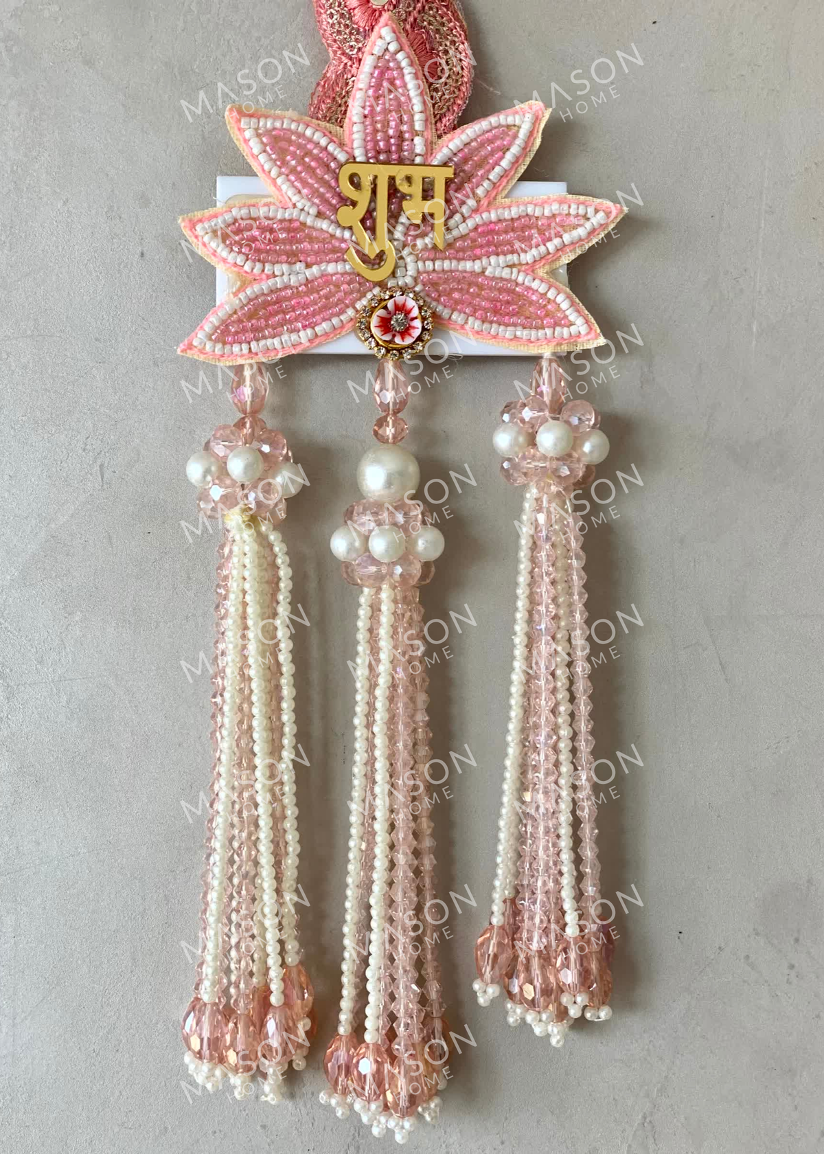 Festive Rose Petal Shubh Labh Hanging