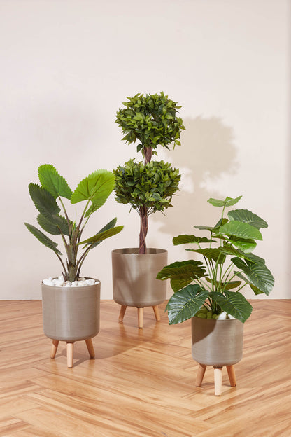 Textured Triad Planter - Large
