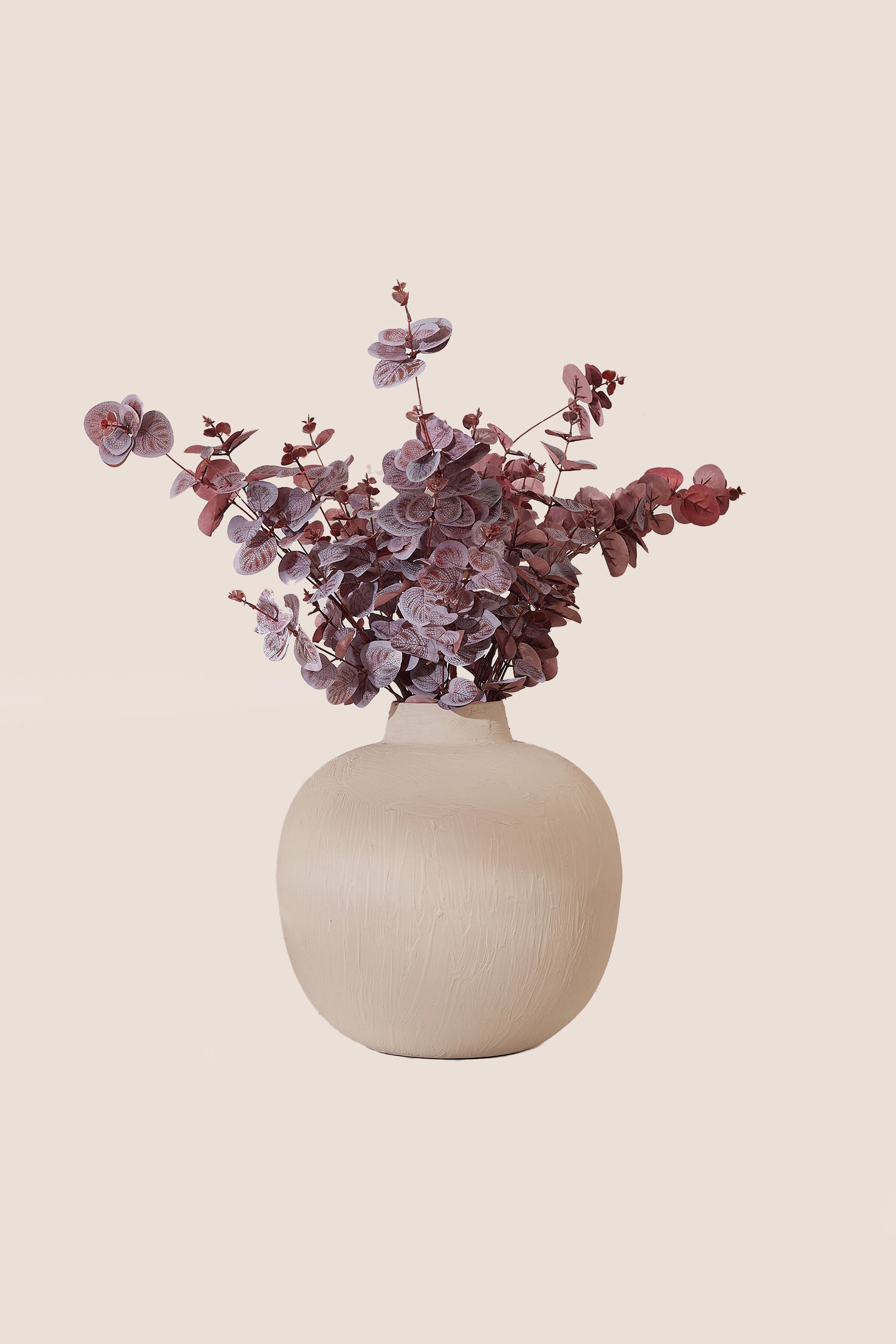 Nordic Bloom Beige Vase - Large