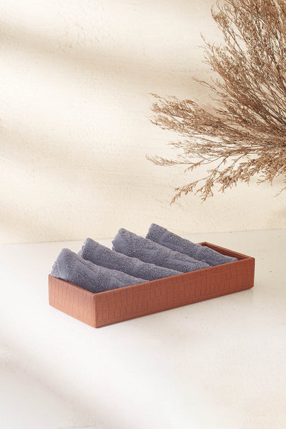 Croc Lux Vegan Leather Tray