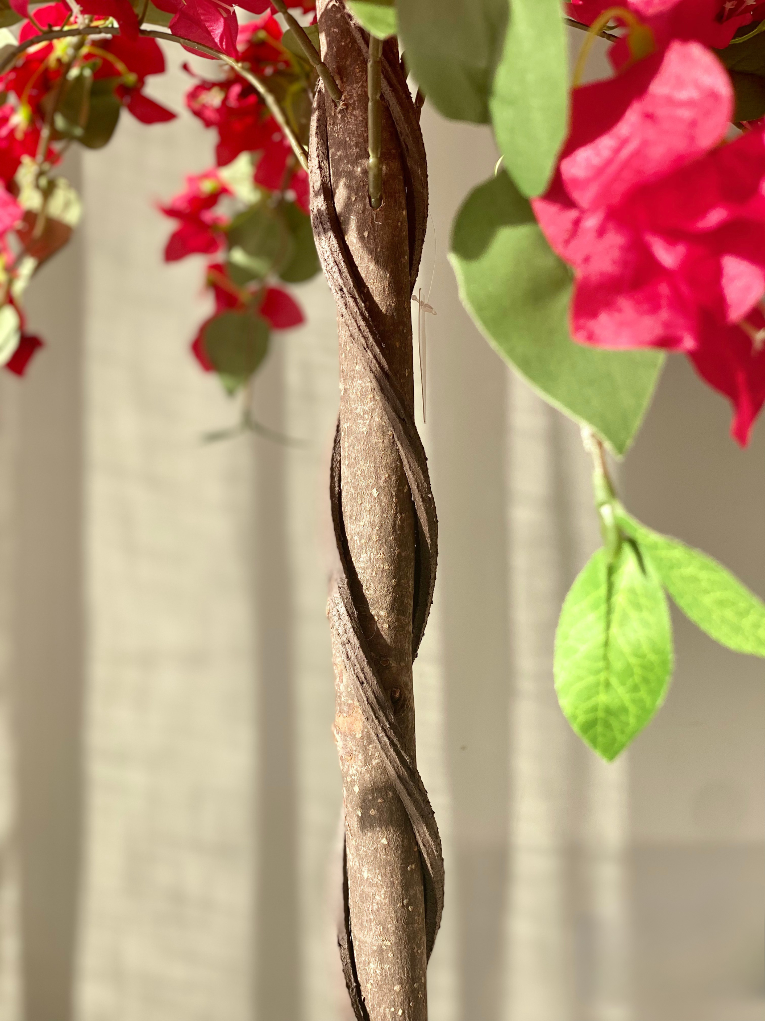 Artificial Scarlet Red Bougainvillea Plant - 4 Feet